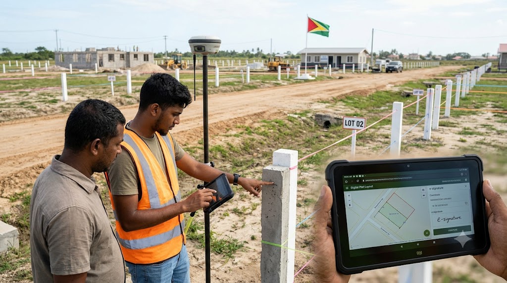 Guyana to Launch Digital Land-Mapping System to Prevent House-Lot Mix-Ups