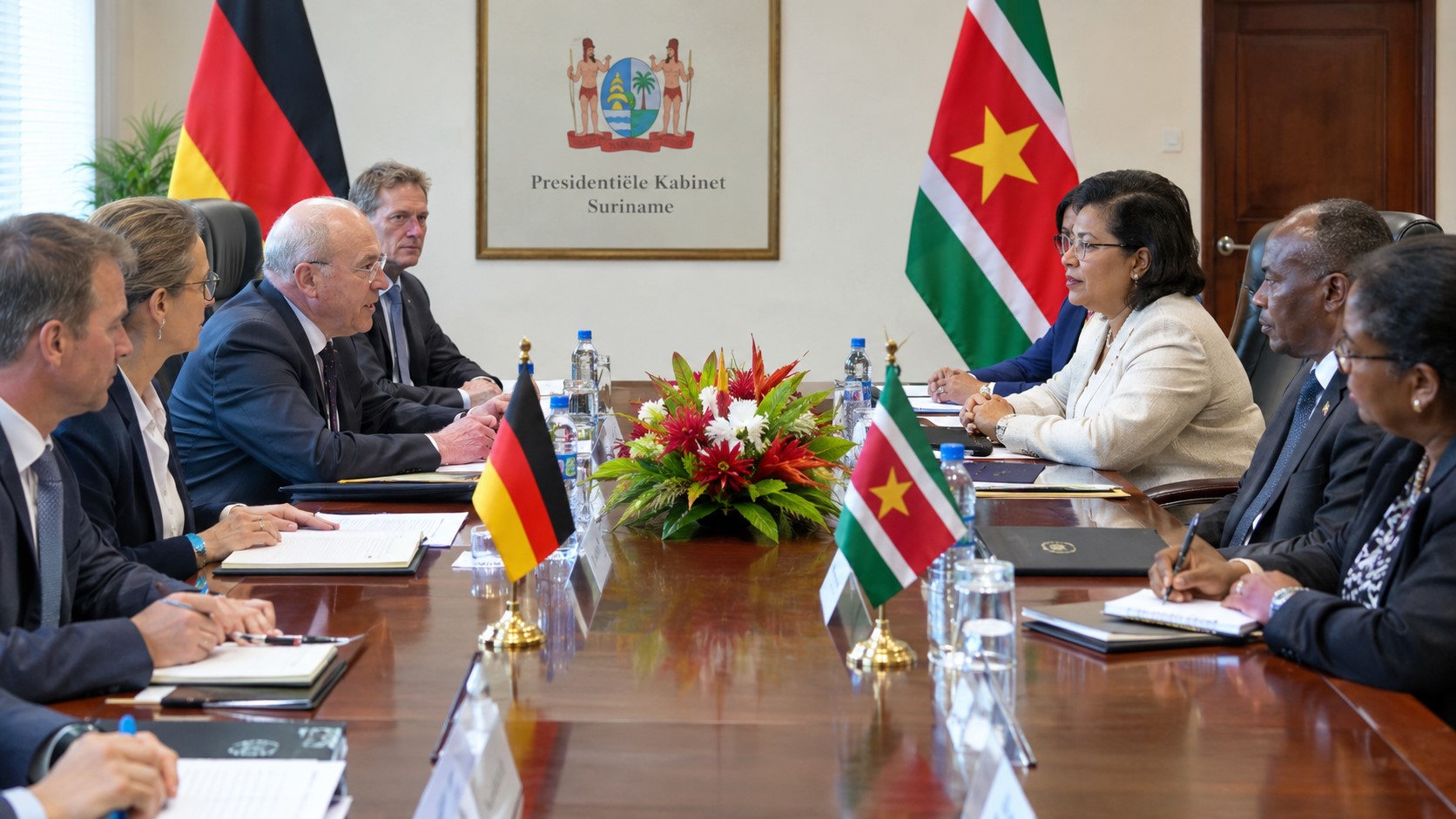 Suriname and Germany Explore Stronger Political Ties as Embassy Proposal Emerges
