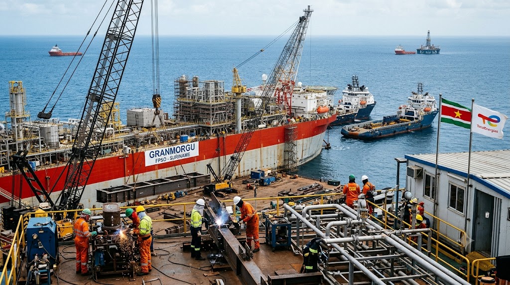 GranMorgu Oil Project Reaches 43% Completion as December Drilling Approaches