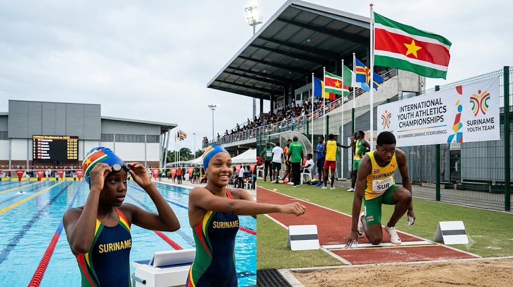 Three Surinamese Athletes Prepare for Historic Youth Olympic Games in Senegal