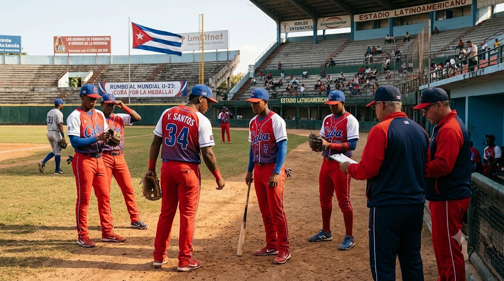 Cuba Names 24-Player Squad for U-23 Baseball World Cup in Nicaragua
