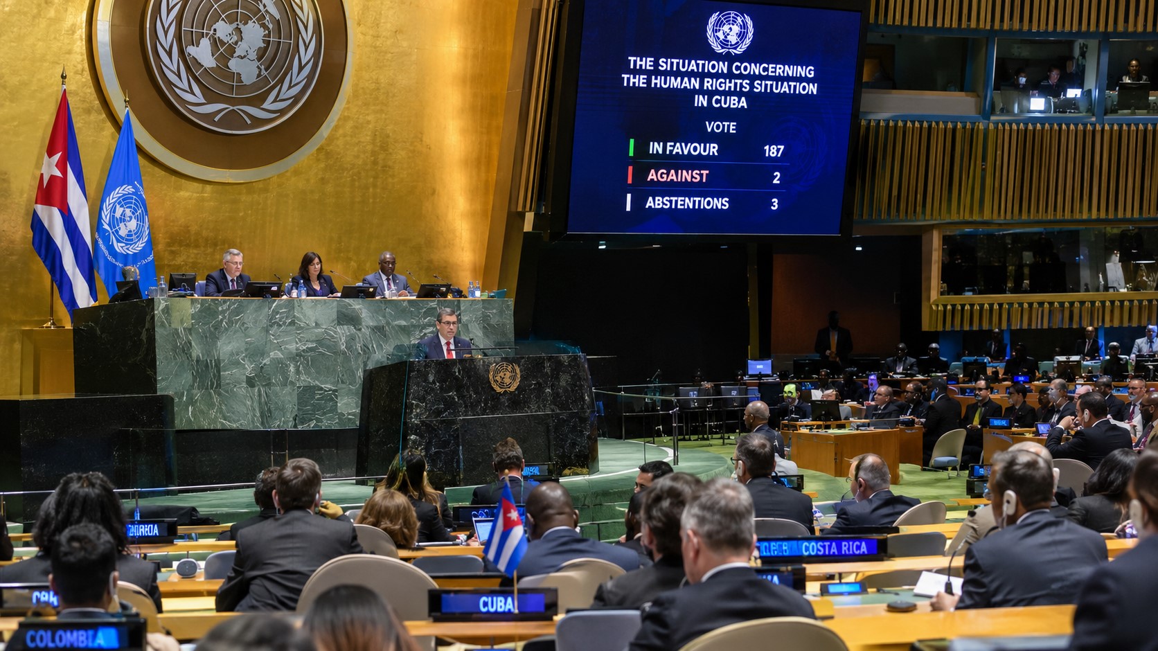 UN Votes to Condemn US Embargo on Cuba, but International Support Falls Sharply