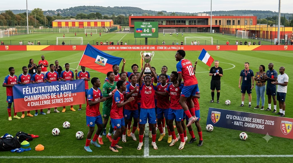 Haiti’s U-14 Football Champions Earn Invitation to France for Special Training Experience